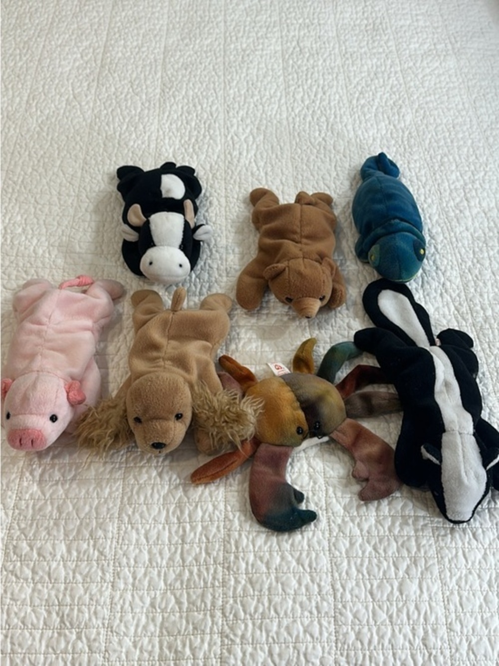 Ty Beanie Babies Plush Lot of 8